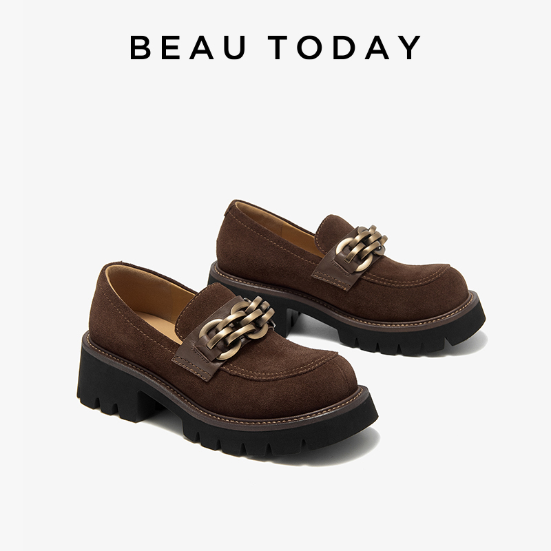 Women Shoes Ysl - BEAUTODAY винтажные лоферы женские из коровьей