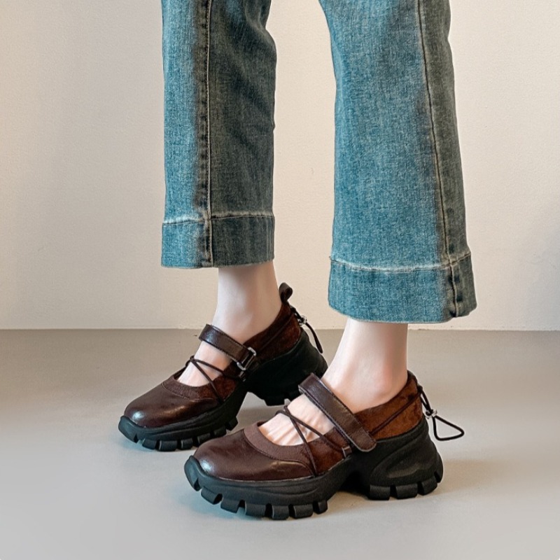 Women Shoes Sneakers - Новые ретро-балетки Мэри Джейн, модные женские