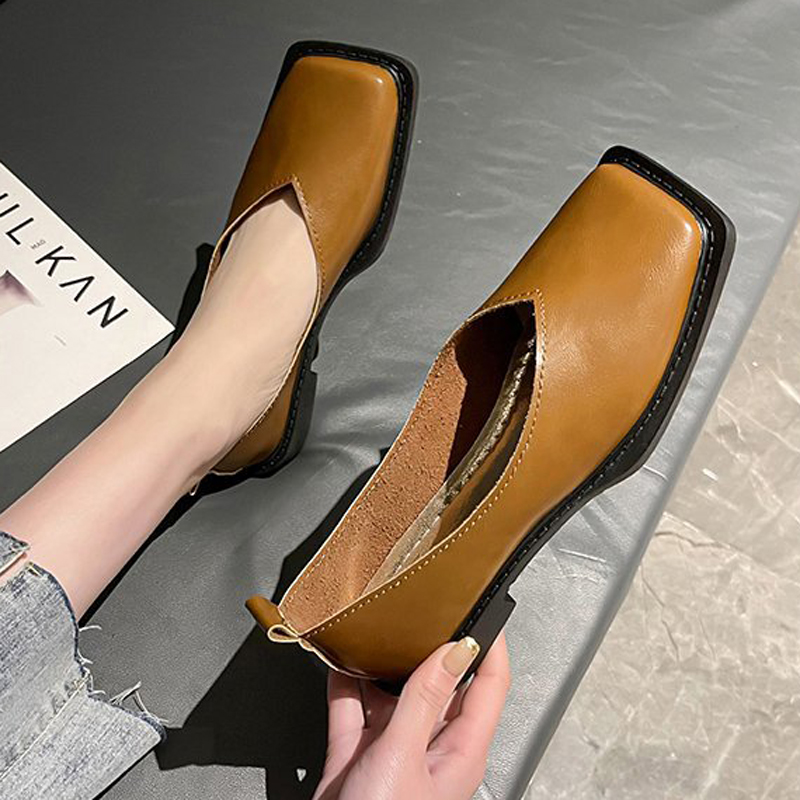 Women Shoes Sneakers - Женские туфли-лодочки на низком каблуке, повседневные