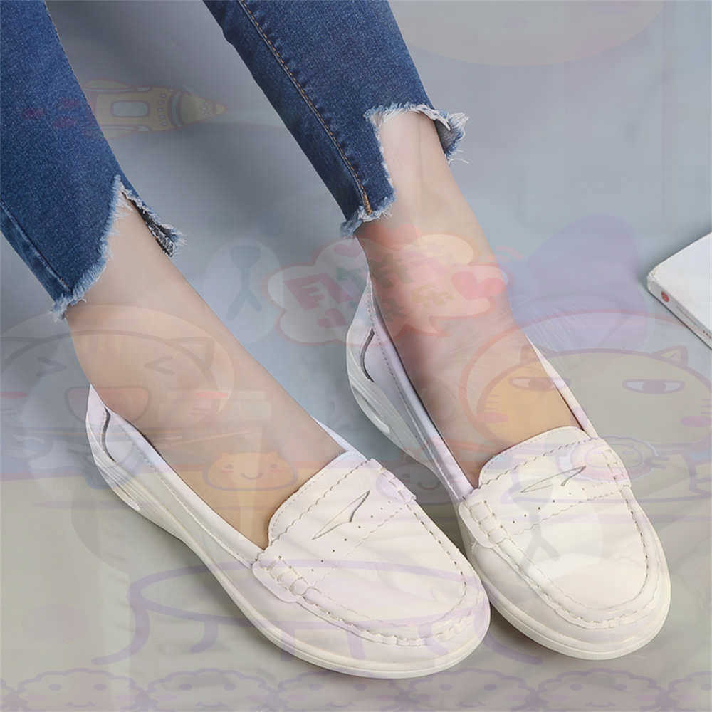 Women Shoes Brown Colour - Мягкая женская обувь без шнуровки большого