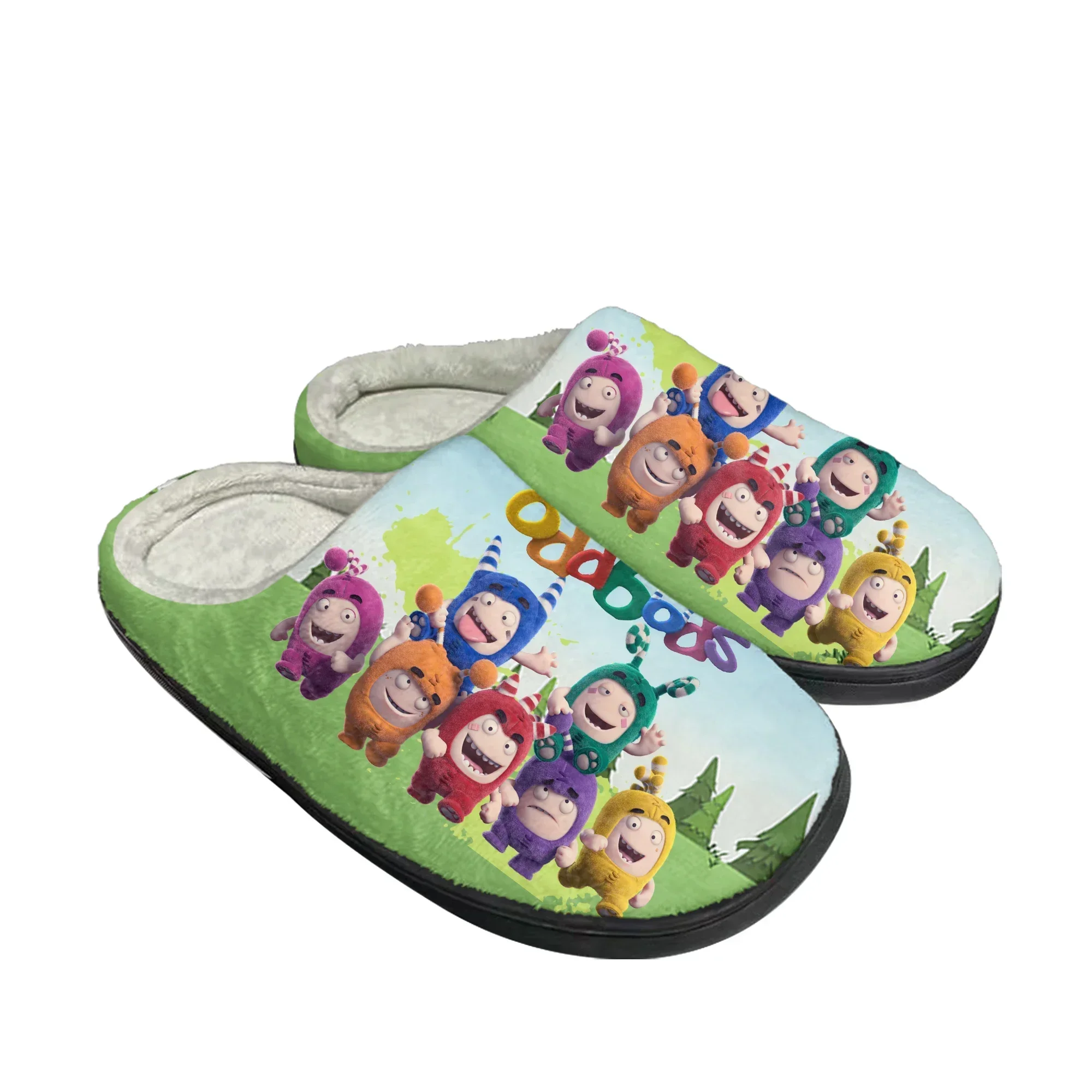 Women Shoes Singapore - Домашние хлопковые тапочки Oddbods для мужчин