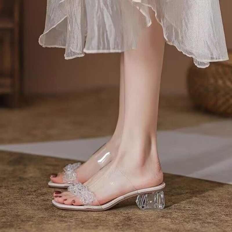 Шлепанцы Rhenstone Летние санд – обзор и цена Women Shoes Ysl